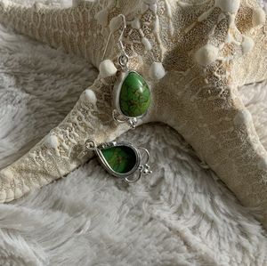 ✨Green Turquoise Earrings